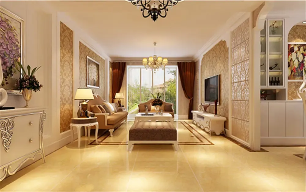蔚蓝城欧式风格装修效果图